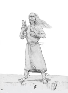 Master Nim Character Sketch and Scene - Gallery Illustrations Classic View