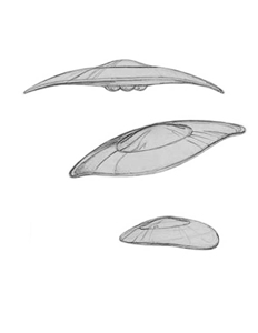 Sen Dar's Scout Class Interceptor Sketches - Gallery Illustrations Classic View