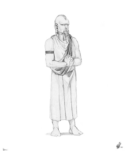 Trebor Character Sketch - Gallery Illustrations Classic View